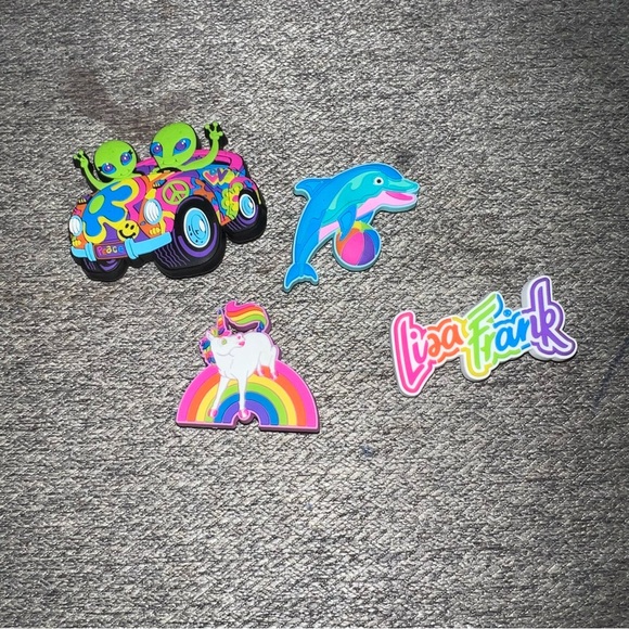 Lisa Frank Croc Charms - Picture 1 of 1